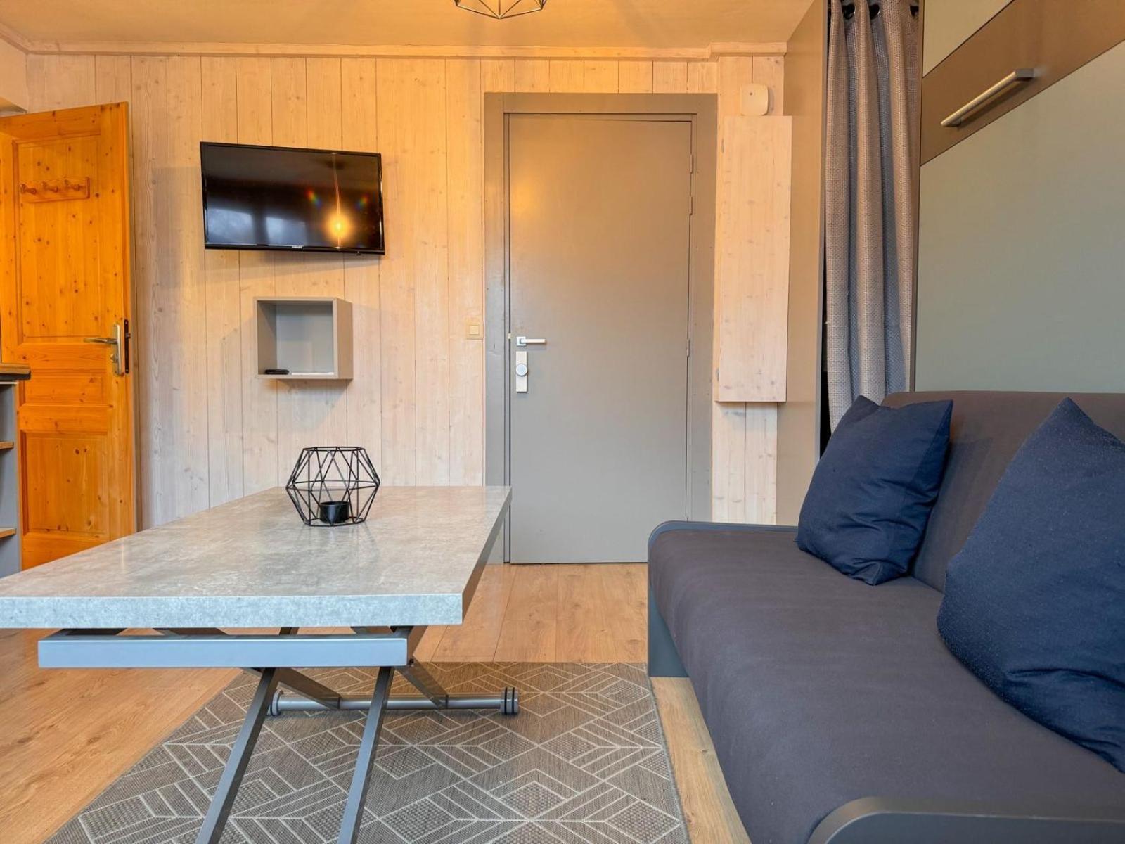 Appartements Vue Mont-Joly A 2 Pas Tramway Mont-Blanc - Studio 1 Piece Сен-Жерве-ле-Бен Екстериор снимка