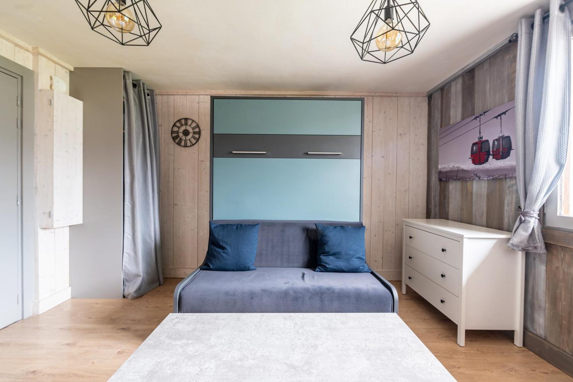 Appartements Vue Mont-Joly A 2 Pas Tramway Mont-Blanc - Studio 1 Piece Сен-Жерве-ле-Бен Екстериор снимка