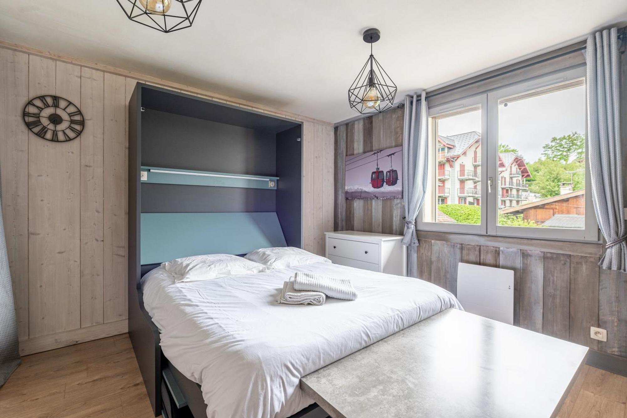 Appartements Vue Mont-Joly A 2 Pas Tramway Mont-Blanc - Studio 1 Piece Сен-Жерве-ле-Бен Екстериор снимка